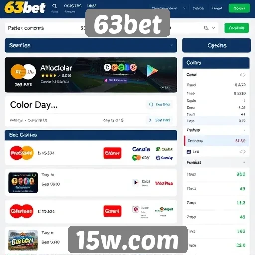 Opções de pagamento disponíveis no 63bet